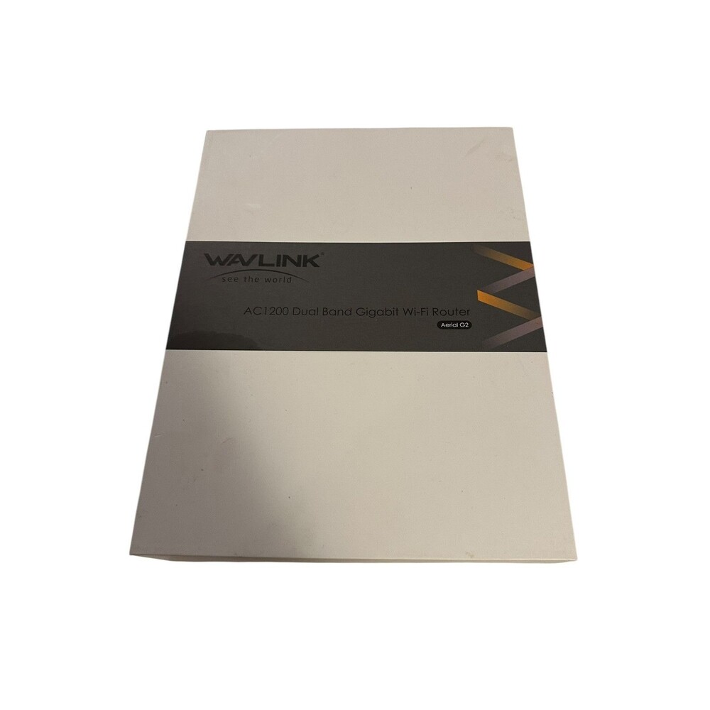 Wavlink AC1200 White Dual Band Gigabit Wi-Fi Router Aerial G2
